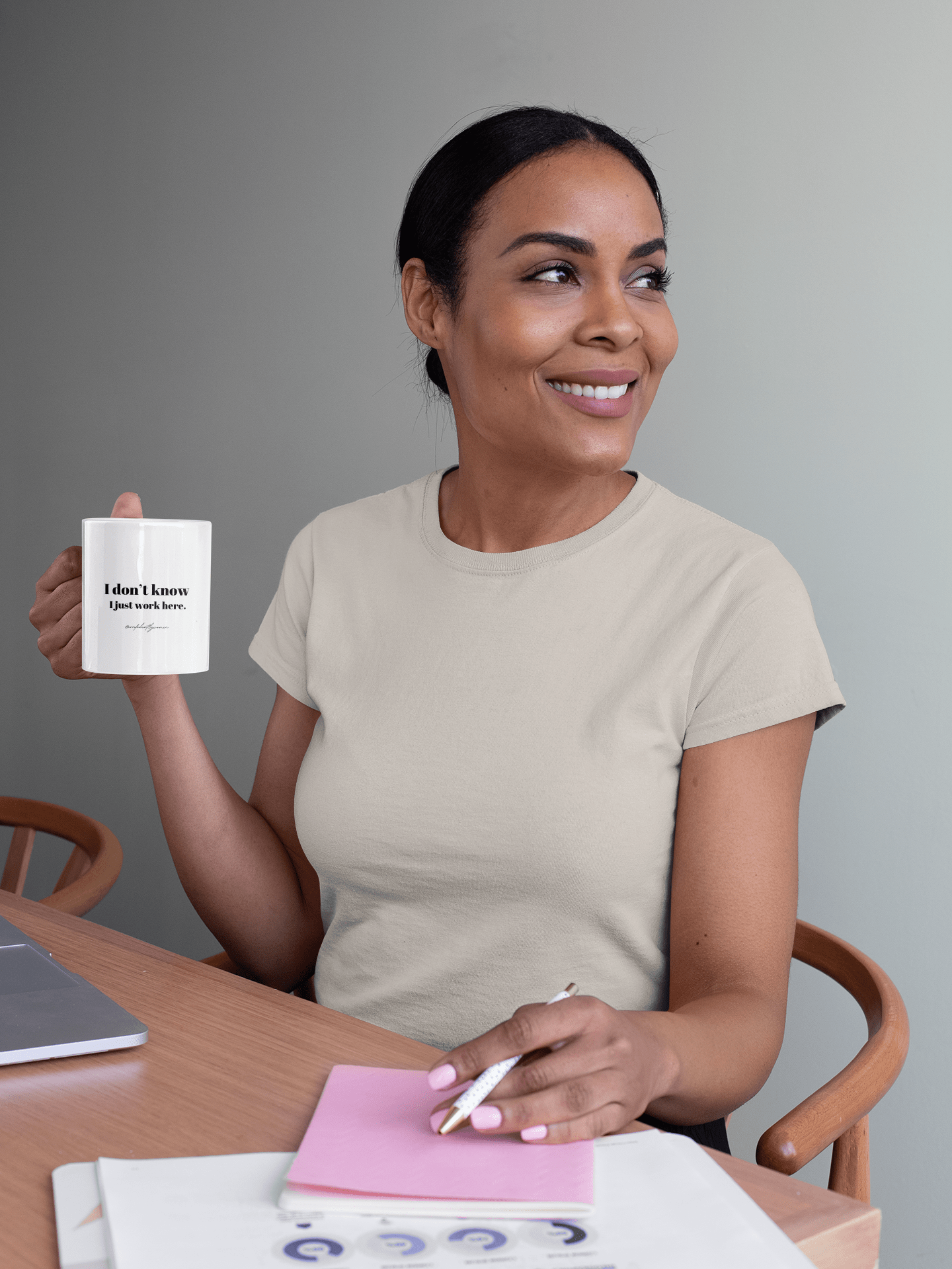 I don’t know I just work here - Ceramic Mug 11oz