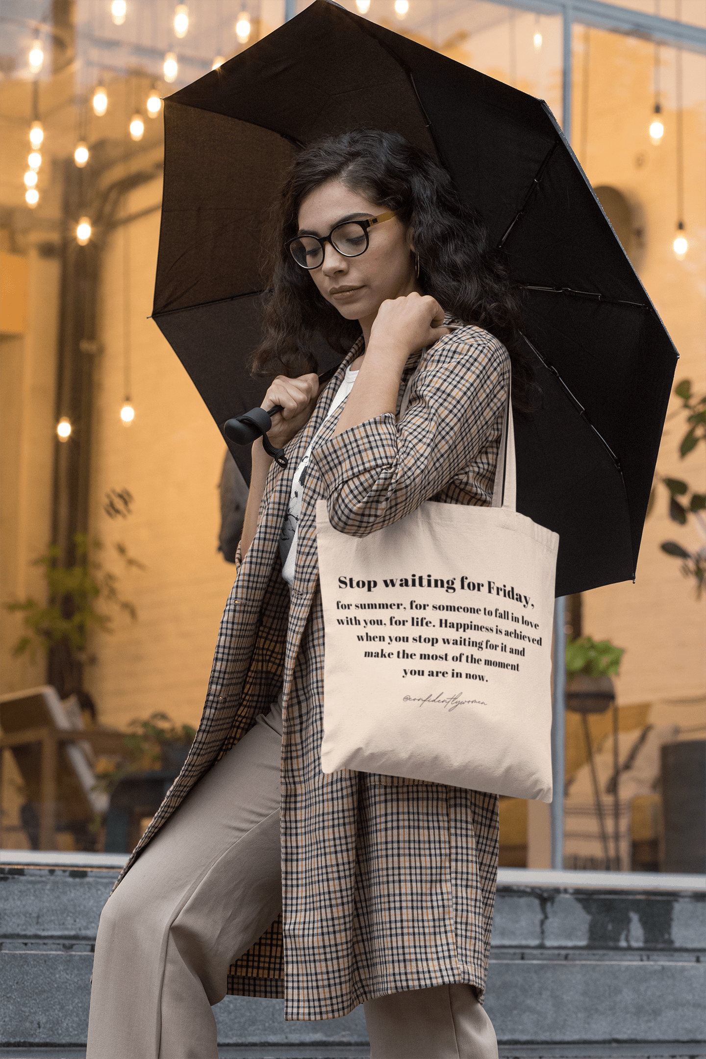 Stop waiting for Friday - Canvas Tote Bag